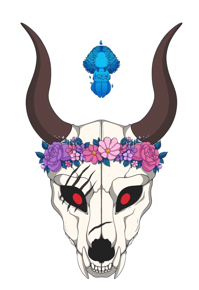 Merikh sticker flower soul