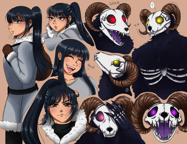 Faunus and Mayumi - Twitter @JBOf The Sea.jfif