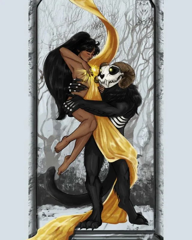 Faunus and Mayumi - Twitter @skemmilk