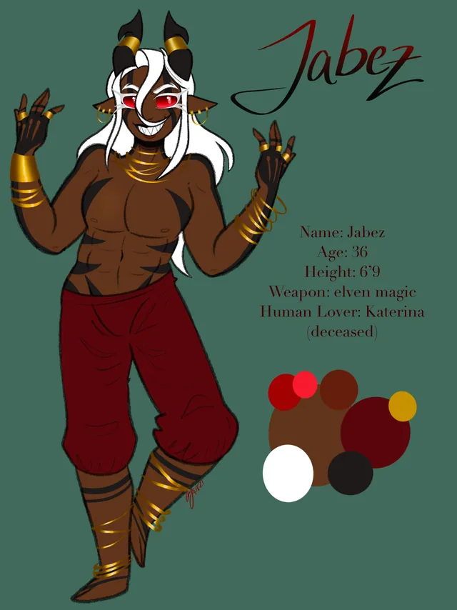 Jabez before ASTE fanart