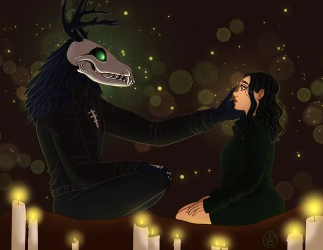 Magnar(Nameless) and Delora - Twitter @JBOf The Sea