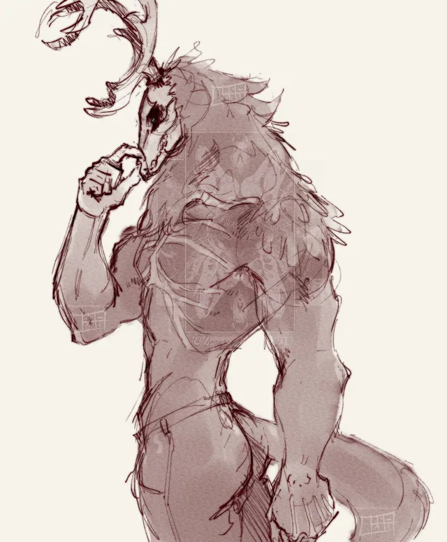 Magnar(Nameless) nose scratch - Twitter @orangemelon93